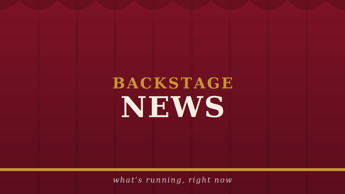 Backstage news